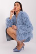 Kurtka Damska Model AT-KR-2359.96P Grey/Blue - AT AT