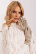 Rękawiczki Model AT-RK-2370.99 Light Beige - AT AT