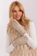 Rękawiczki Model AT-RK-239506.98 Beige - AT AT