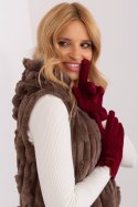 Rękawiczki Model AT-RK-239506.98 Bordo - AT AT