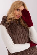 Rękawiczki Model AT-RK-239506.98 Bordo - AT AT