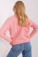 Sweter Damski Model AT-SW-2346-2.99P Light Pink - AT AT