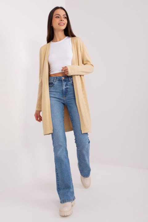 Sweter Kardigan Model AT-SW-2333.31X Beige - AT AT Sweter Kardigan Model AT-SW-2333.31X Beige - AT AT